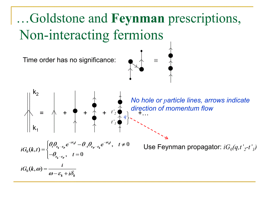 The singlepaticle propagator revisited, Chapter 9, appendix BG单粒子传播的重新访问9章附录B G_第4页