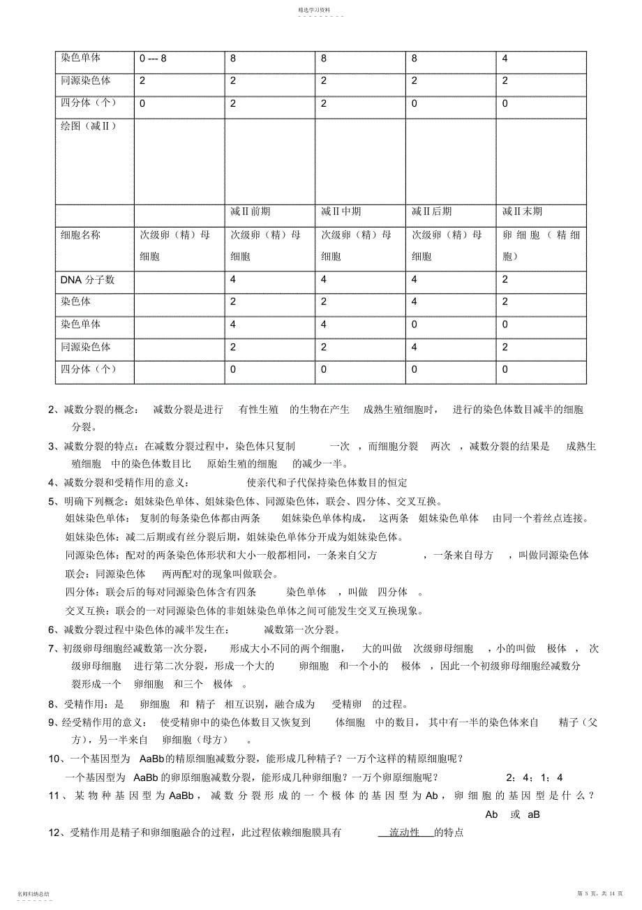 2022年必修二知识点A4_第5页