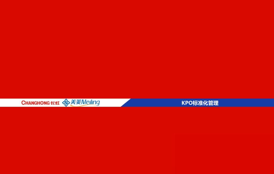 KPO标准化管理_第1页