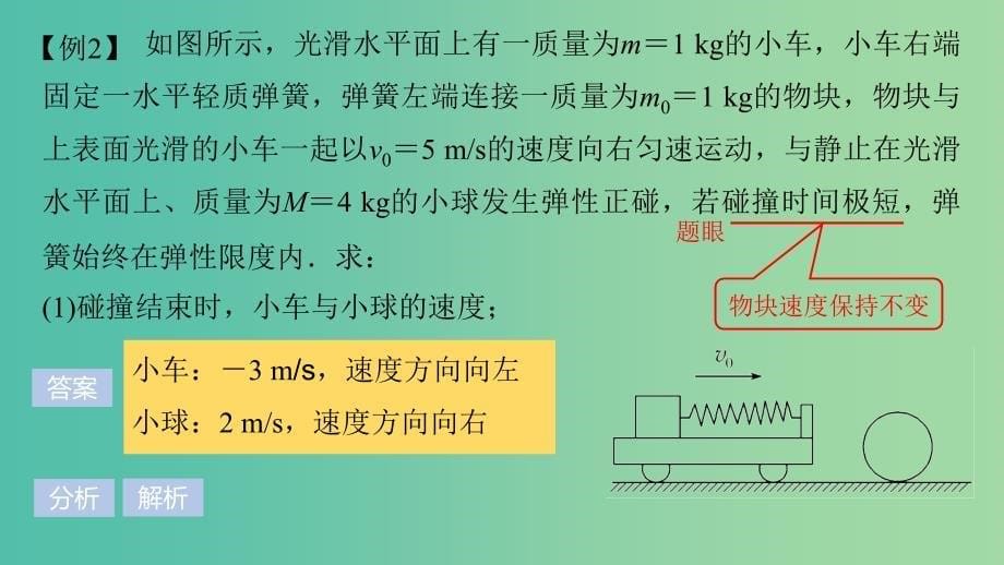 2019年高考物理一轮复习 第六章 动量守恒定律本章学科素养提升课件.ppt_第5页