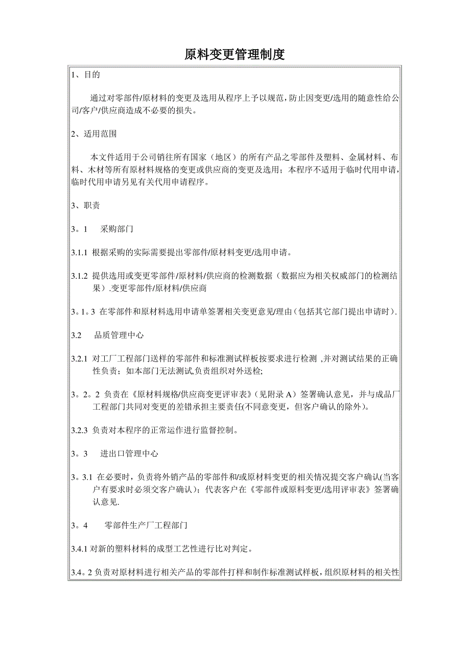 原料变更管理制度1_第1页