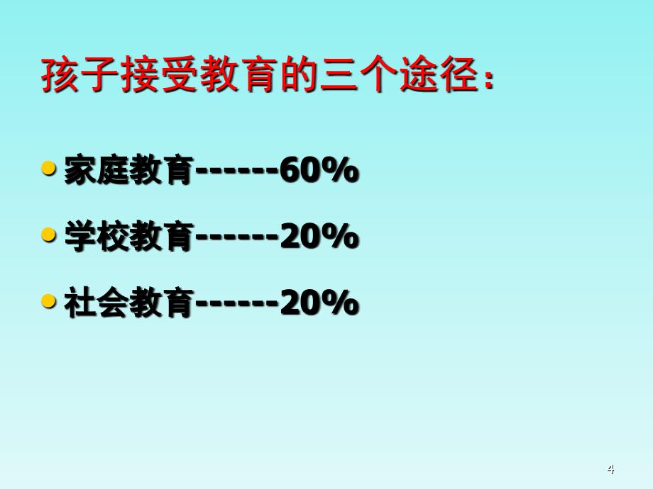 家庭教育讲座如何做成功的父母课堂PPT_第4页