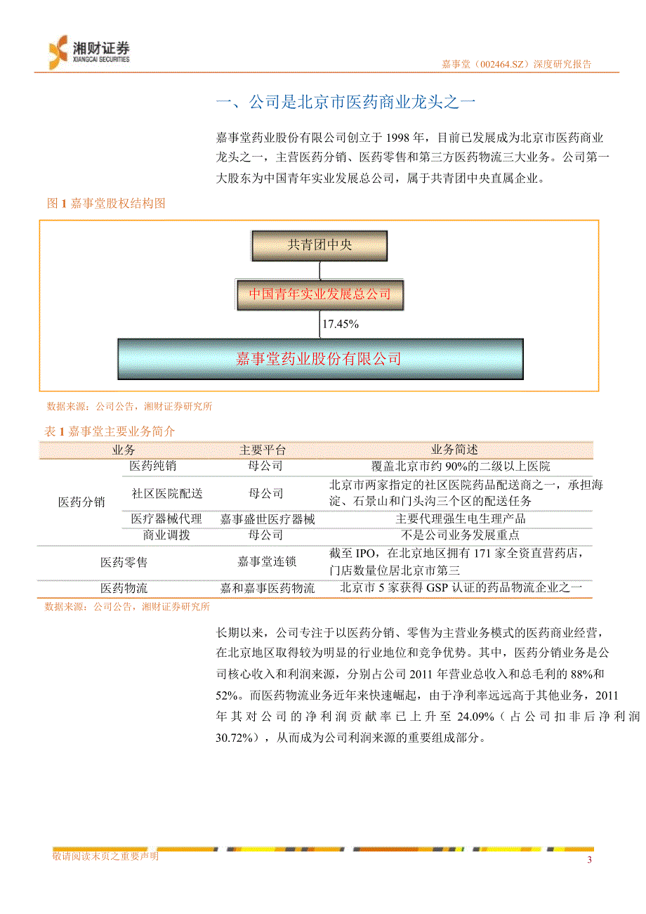 嘉事堂(002462)深度研究报告：天时地利人和助力新一轮业务扩张差异化竞争的区域医药商业龙头1127_第4页