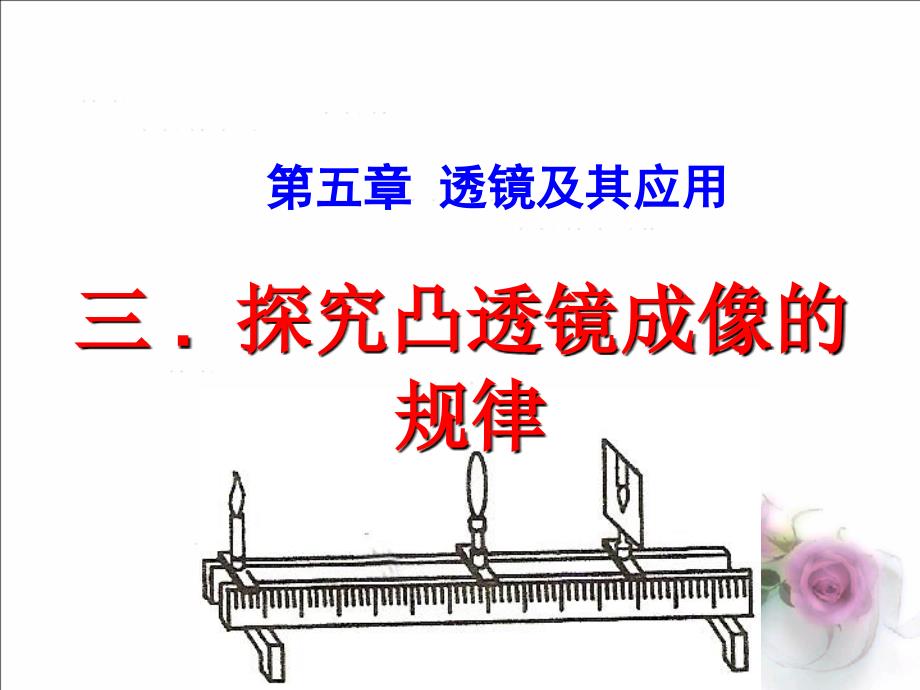 探究凸透镜成像规律flash动画_第1页