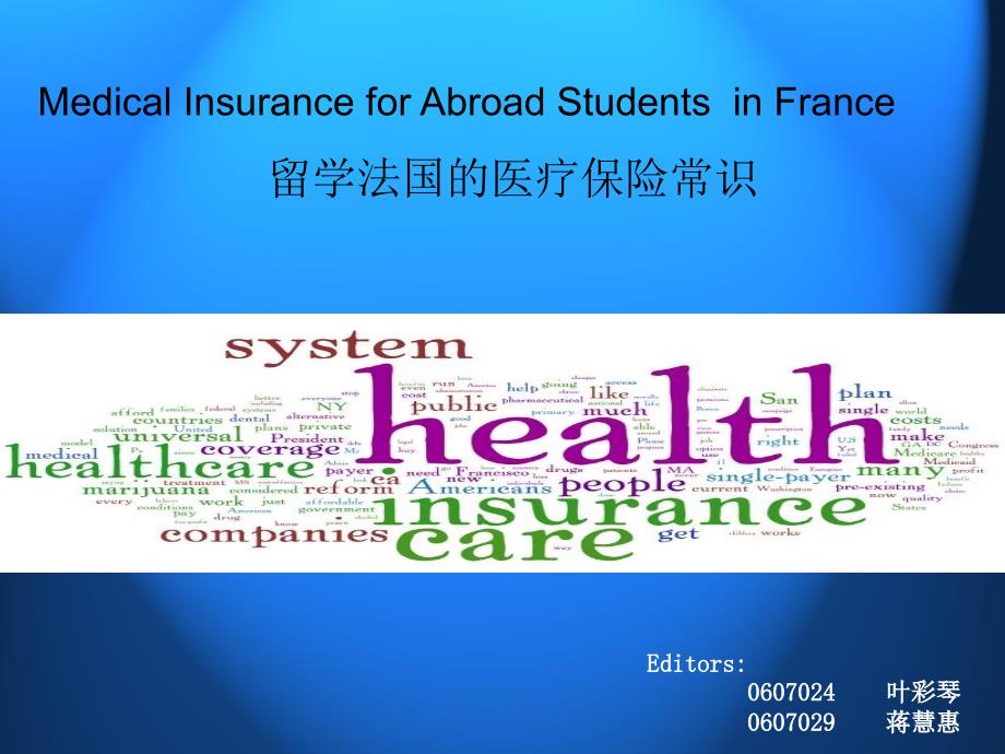《法国医疗体系》PPT课件.ppt_第1页