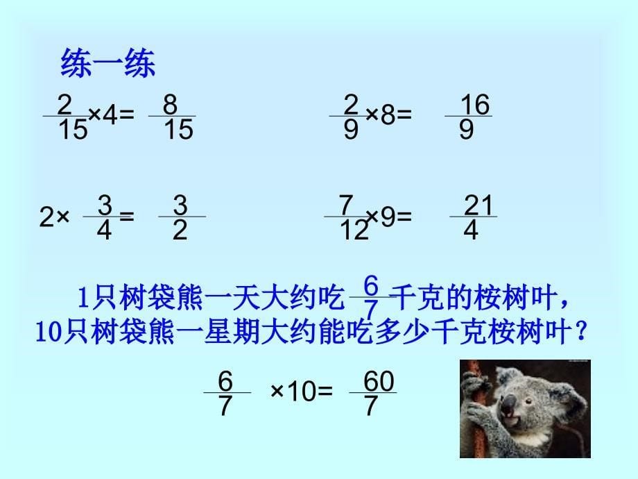 数学六年级上人教新课标2分数乘法课件29_第5页