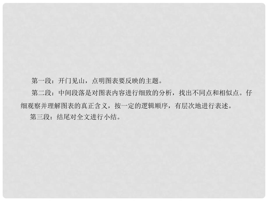 高考英语一轮复习 作文分类指导十四 图表作文课件 新人教版_第2页