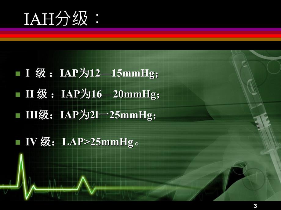 腹腔间隔室综合征高腹内压综合症课件_第3页