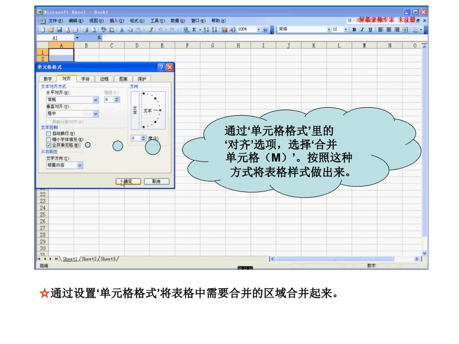 Excel制作表格教学过程_第2页