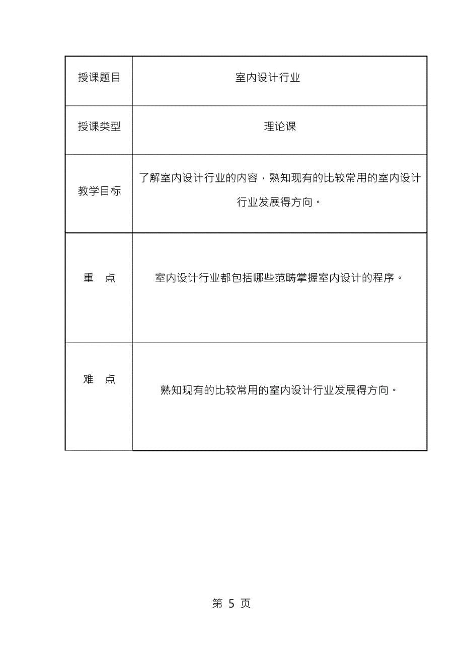 室内设计参考教案_第5页