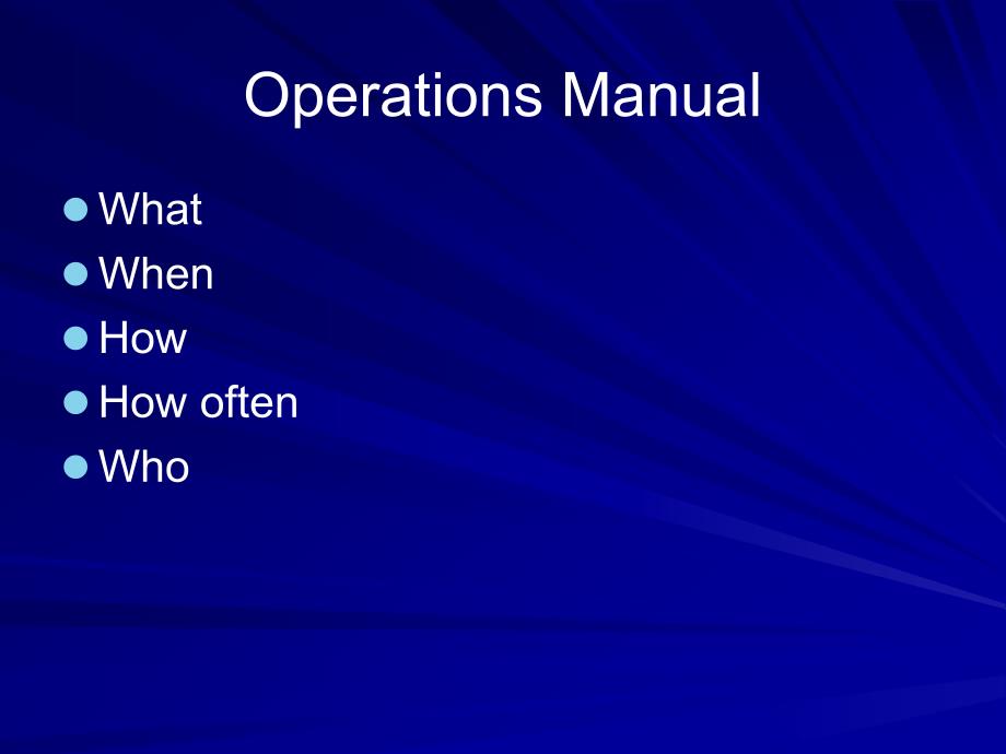 Bike Trail Operations and Maintenance车径的操作与维护_第4页