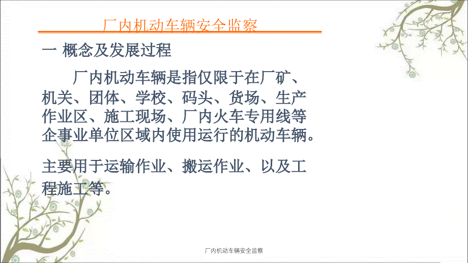 厂内机动车辆安全监察PPT课件_第3页