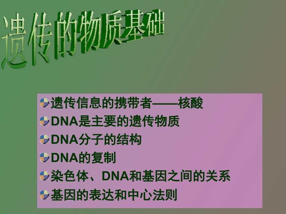 遗传信息的携带者核酸_第1页