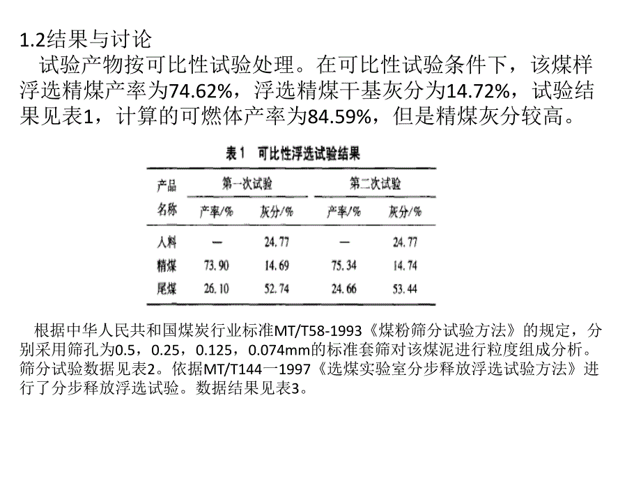 煤泥浮选中矿物赋存状态分析_第3页