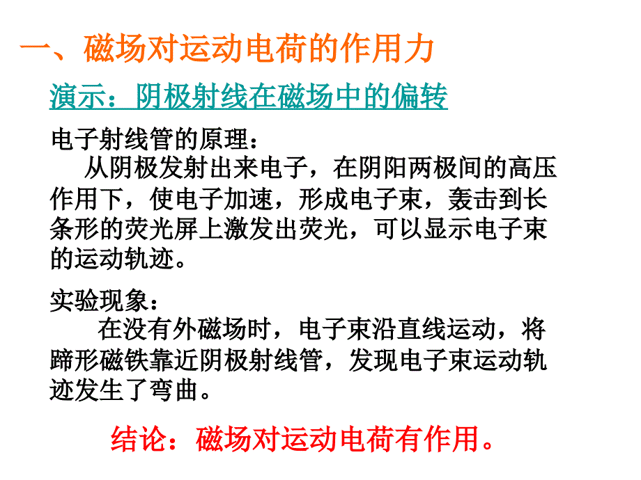 磁场对运动电荷的用1_第3页