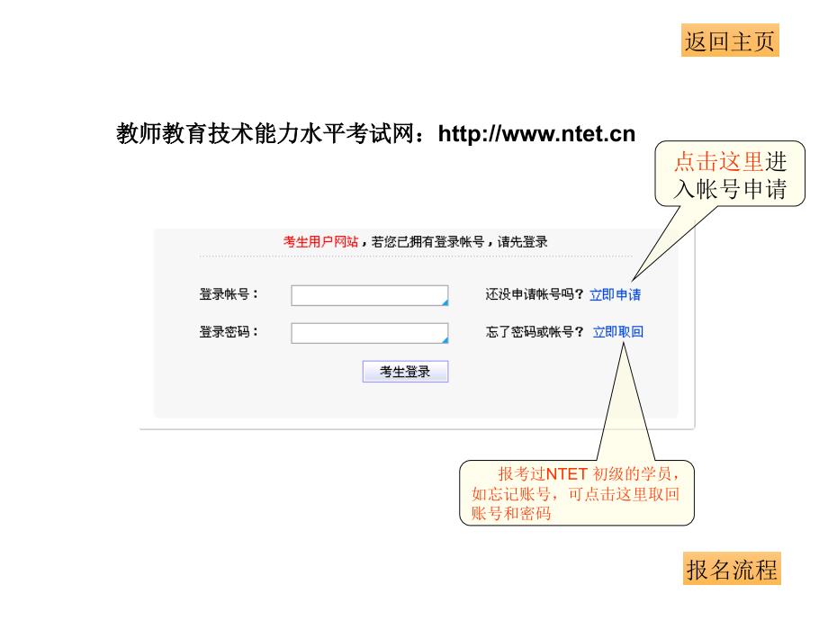 全国中小学教师教育技术水平考试报名流程教案_第4页