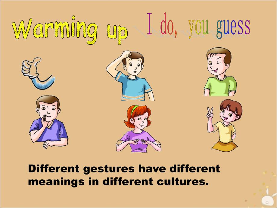 九年级英语上册 Unit 3 English around the World Topic 2 Some things usually have different meanings in different cultures Section C课件 （新版）仁爱版_第3页