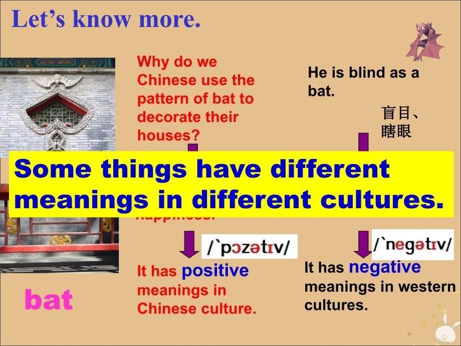 九年级英语上册 Unit 3 English around the World Topic 2 Some things usually have different meanings in different cultures Section C课件 （新版）仁爱版_第5页