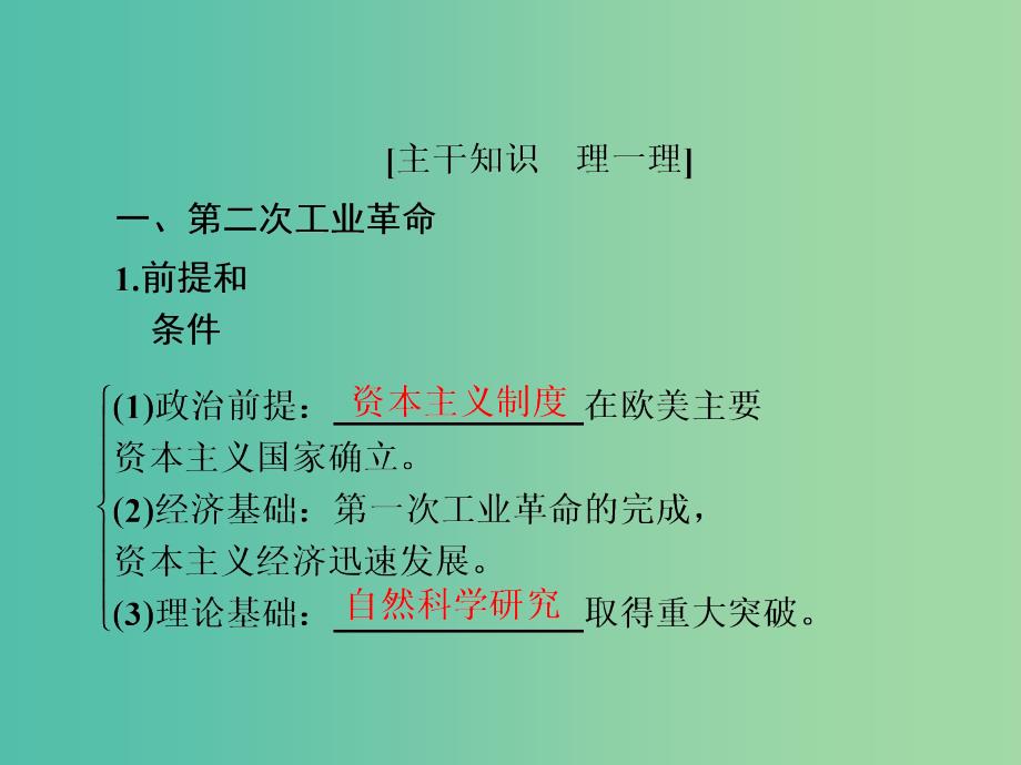 高考历史一轮复习第七单元资本主义世界市场的形成和发展27第二次工业革命课件新人教版.ppt_第4页