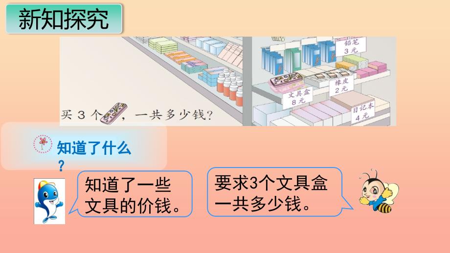 二年级数学上册 第6单元 表内乘法（二）第3课时 解决问题课件 新人教版_第3页