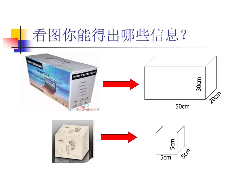 青岛版小学五年级数学上册第二单元长方体和正方体的表面积课件1_第4页