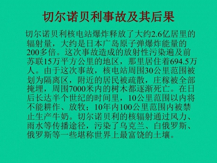 三哩岛和切尔诺贝利事故_第5页