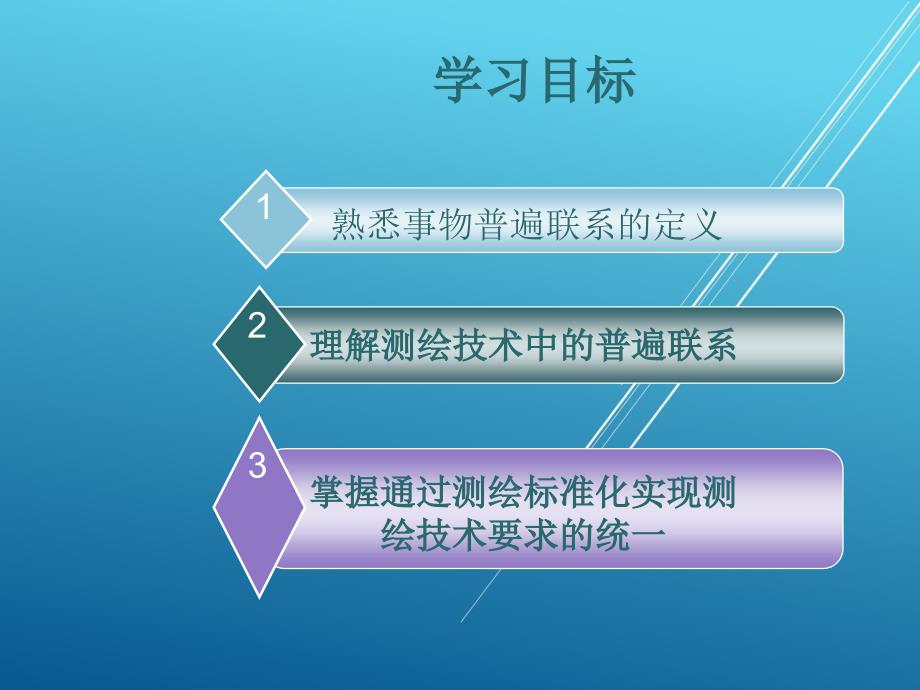 测绘法规学习情境3测绘技术规范的联系课件_第2页