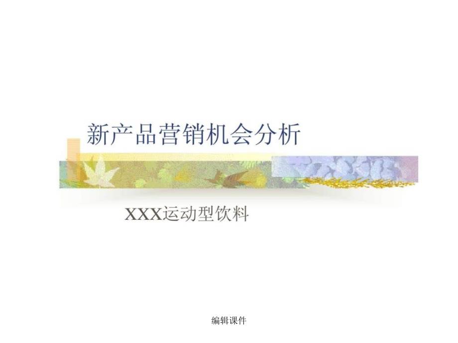 XXX运动型饮料推出计划营销管理_第2页