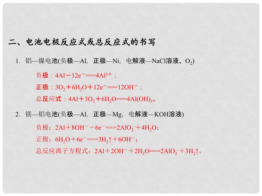 备考高考化学150天全方案之排查补漏提高 专题06 电化学课件_第4页