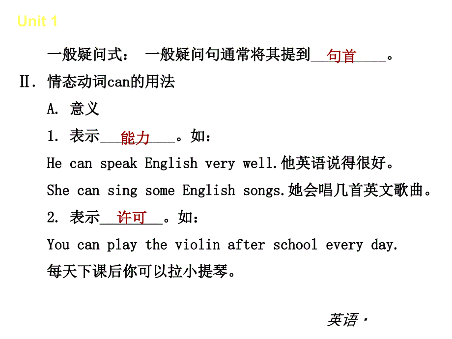 人教版新目标英语七年级下册期中复习课件units16_第4页