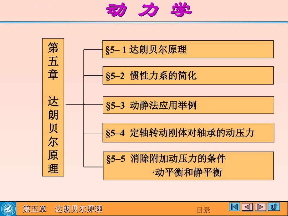 理论力学-达朗贝尔原理ppt课件_第2页