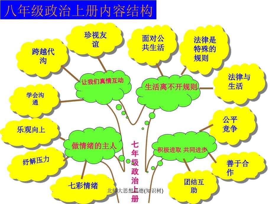 北师大思想品德知识树课件_第5页