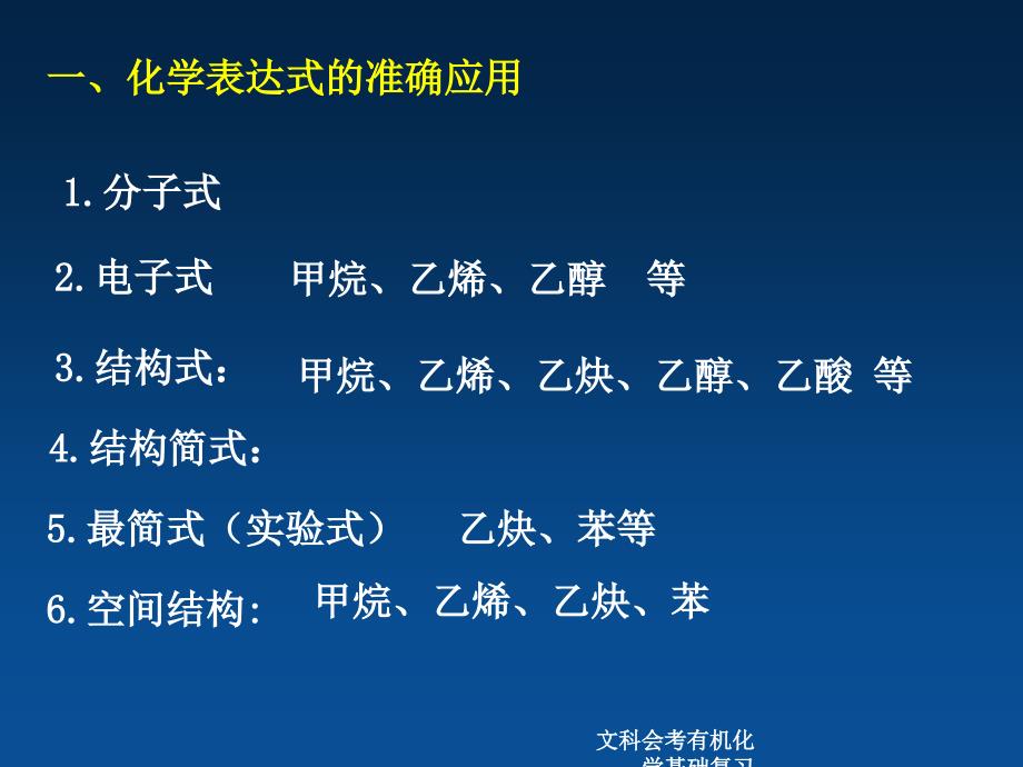 文科会考有机化学基础复习课件_第2页