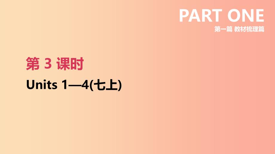 （安徽专版）2019中考英语高分复习 第一篇 教材梳理篇 第03课时 Units 1-4（七下）课件 人教新目标版.ppt_第3页