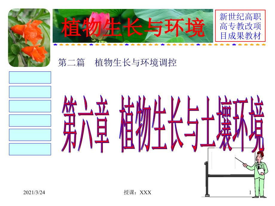 植物生长与土壤环境PPT课件_第1页