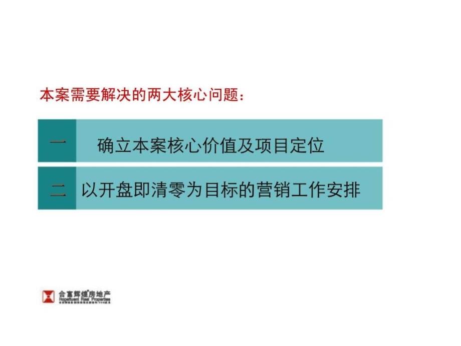 合富泰富地产广州国际生物岛项目营销执行方案_第2页