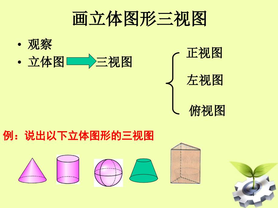 七年级数学上册图形认识复习人教新课标版ppt课件_第4页