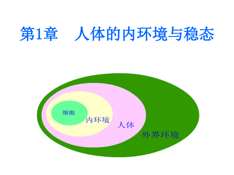 细胞生活的环境_第1页