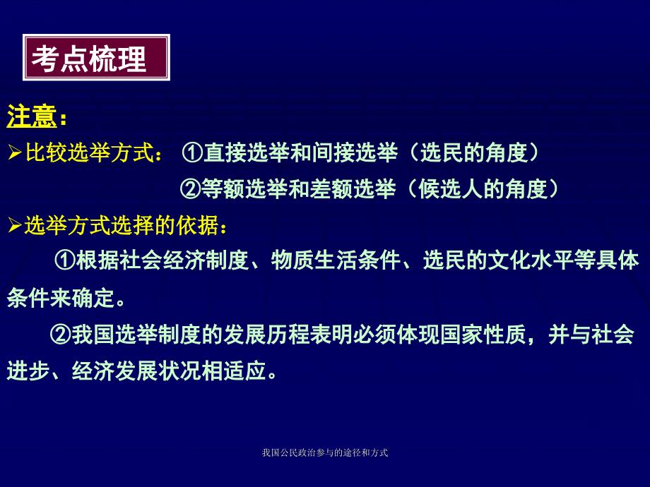 我国公民政治参与的途径和方式课件_第3页