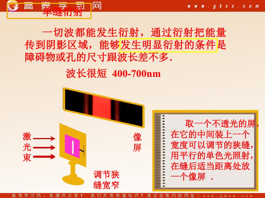 高中物理《光的衍射》课件5（18张PPT）（鲁科版选修3-4）_第4页