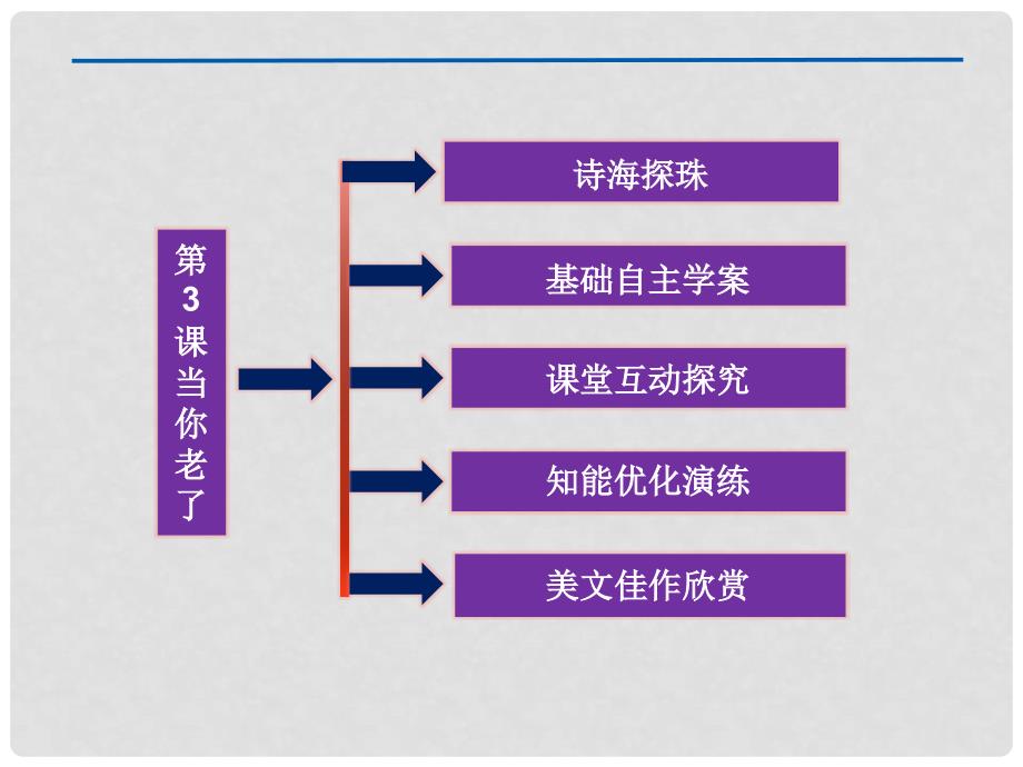 高中语文 第二单元第3课 当你老了课件 新人教版选修《外国诗歌散文欣赏》_第2页