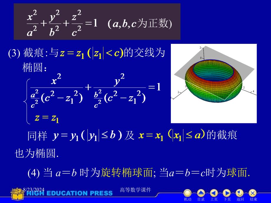 高等数学课件D853二次曲面_第4页