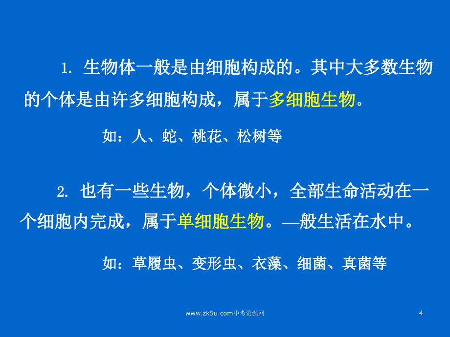 七年级科学显微镜下的各种生物1ppt课件_第4页