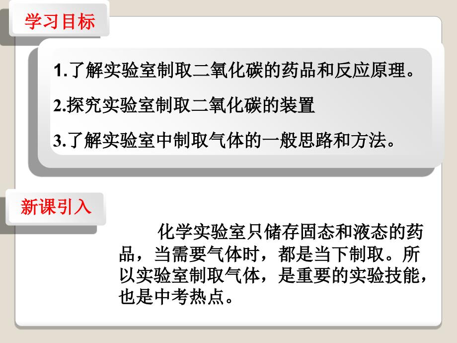 人教版九年级化学上册第6单元课题2二氧化碳制取的研究_第2页