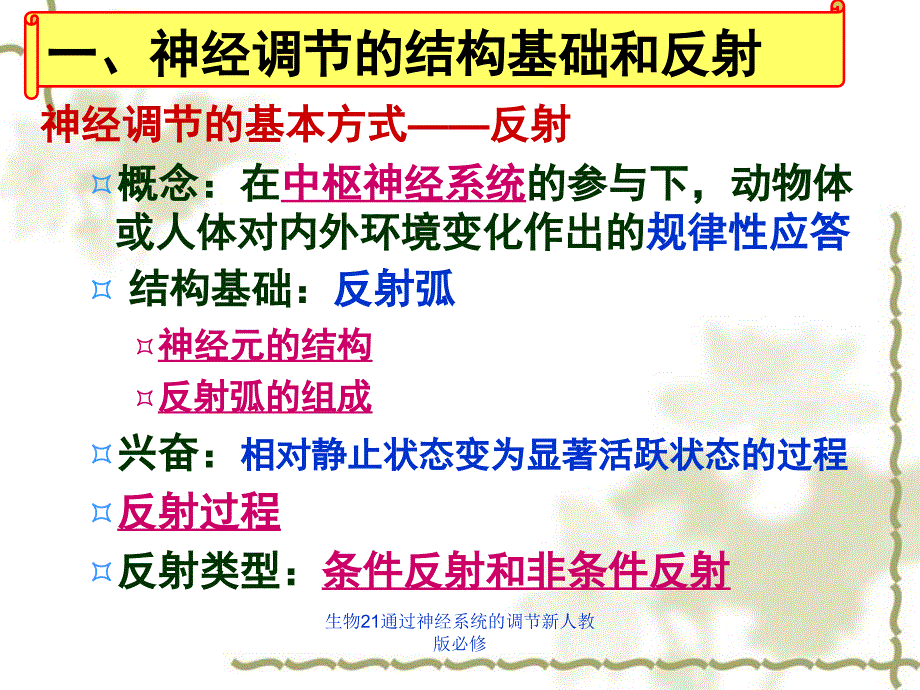 生物21通过神经系统的调节新人教版必修_第2页