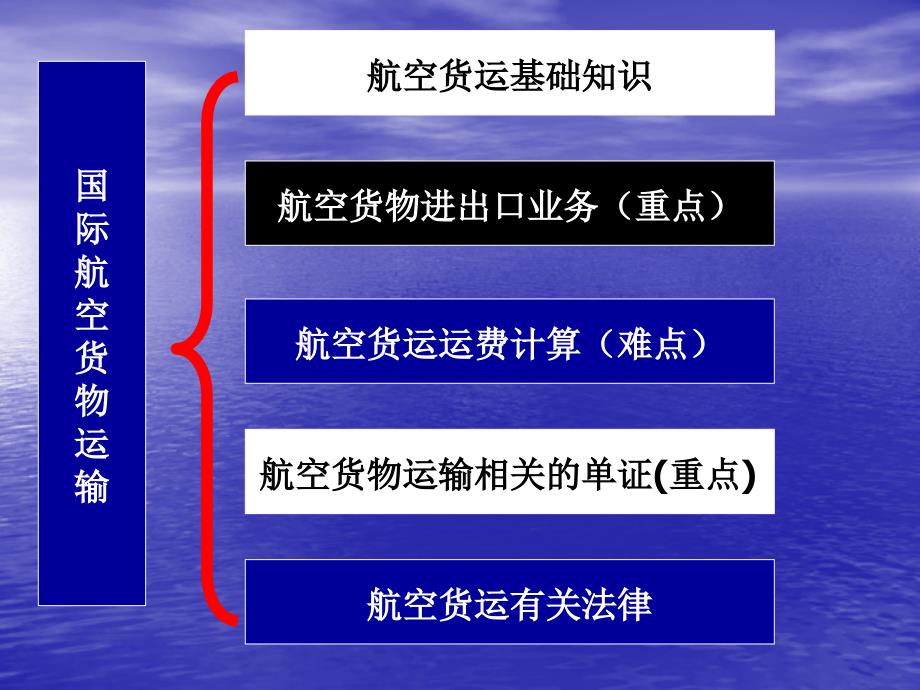 国际航空货物运输基础知识_第2页