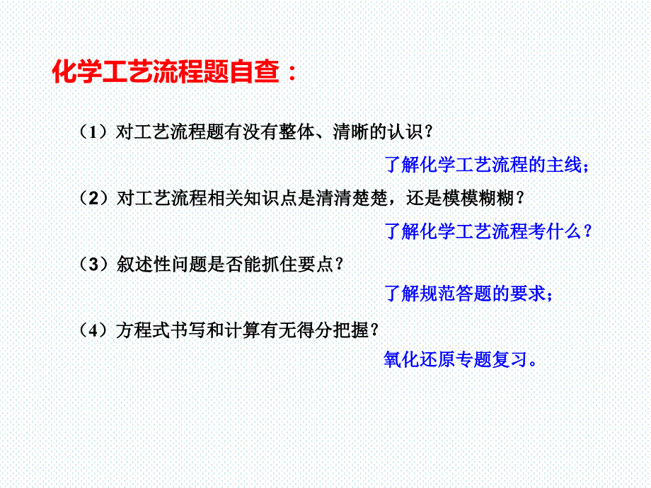 2019高三二轮复习化学工艺流程陈泓屹_第4页