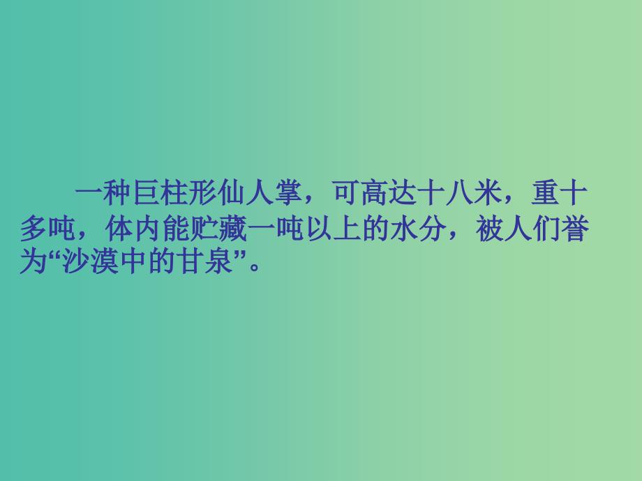 四年级语文上册《仙人掌王国》课件4 语文A版_第4页