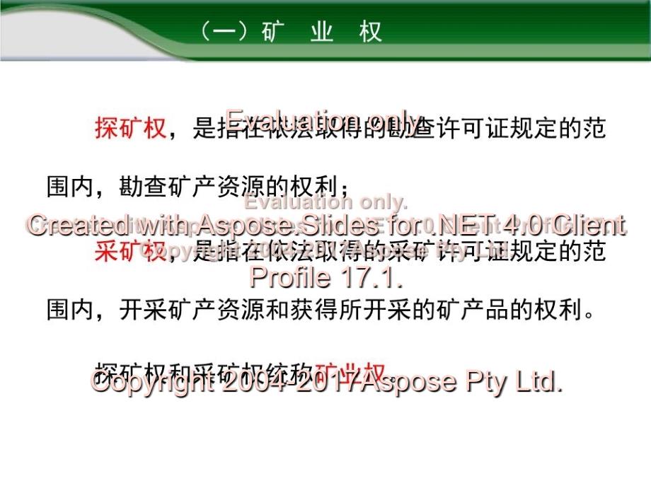矿业权评估培训PPT课件_第4页