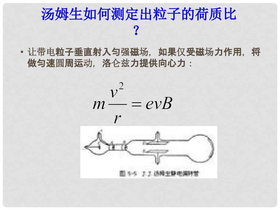 高中物理 18.1 电子的发现课件2 新人教版选修35_第4页